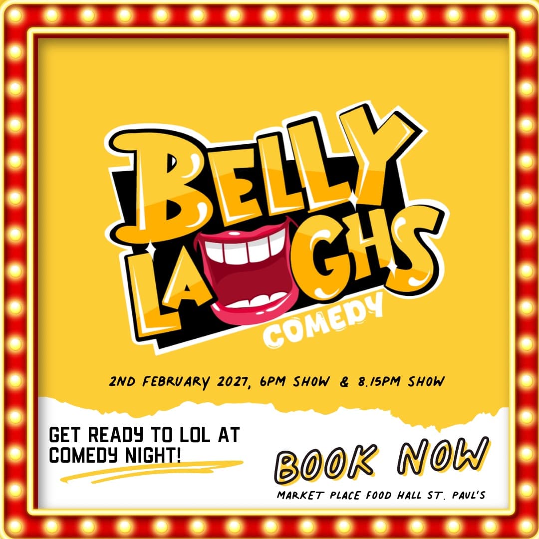 Belly Laughs Comedy @ St Paul’s - 2nd Feb