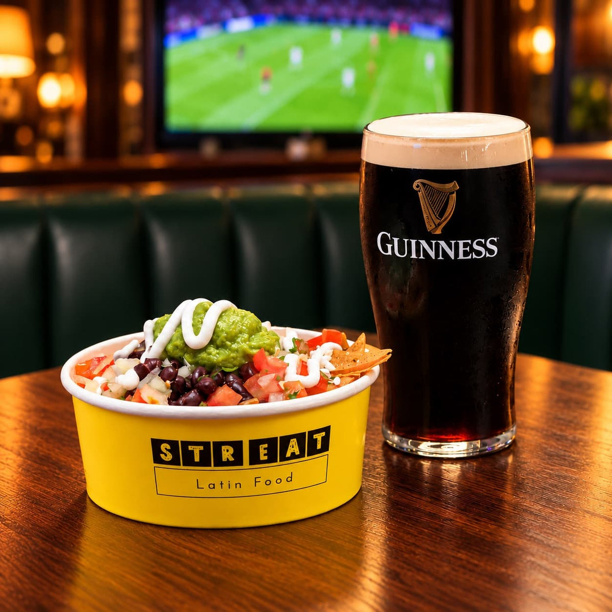 Bottomless Guinness & Nachos with Private Sports Booth